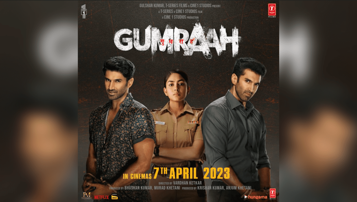 'Gumraah', Starring Mrunal Thakur and Aditya Roy Kapur, Receives U/A Certification
