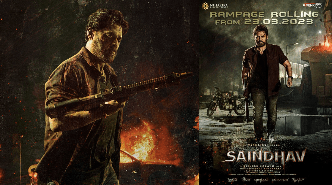 Venkatesh and Sailesh's pan-Indian film 'Saindhav' shooting update