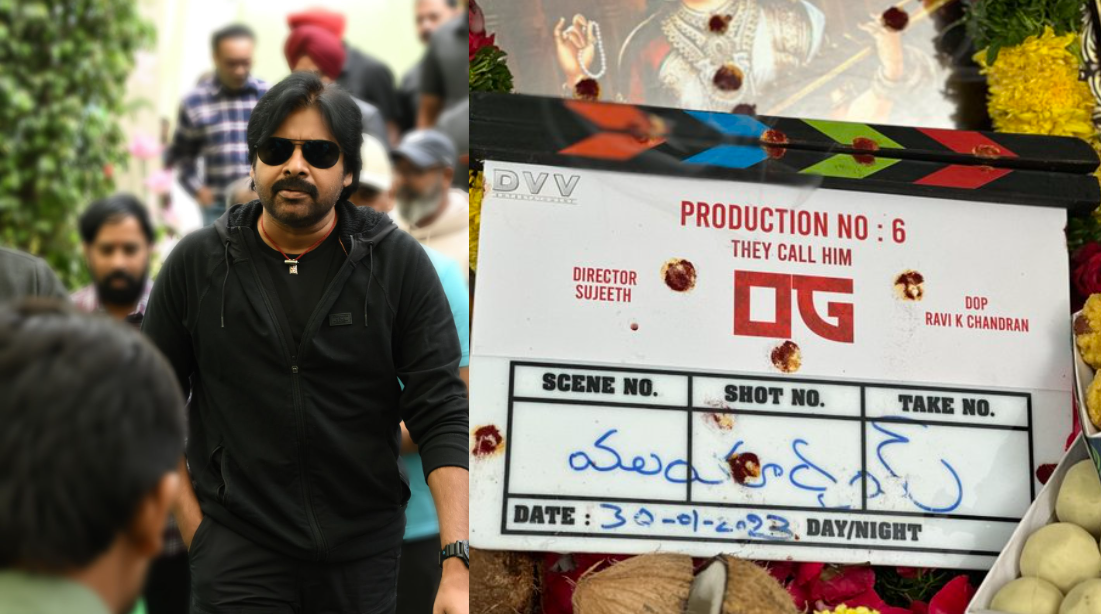 Pawan Kalyan to join sets to shoot 'OG' in Mumbai from April 16th