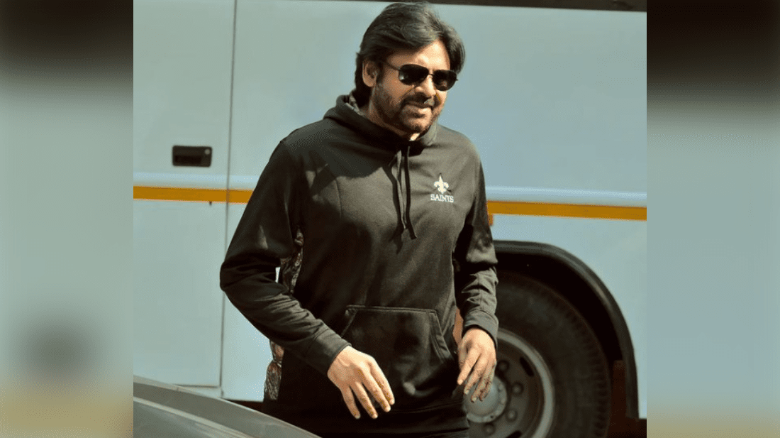 Power Star Pawan Kalyan Joins The Sets Of 'OG' In Mumbai