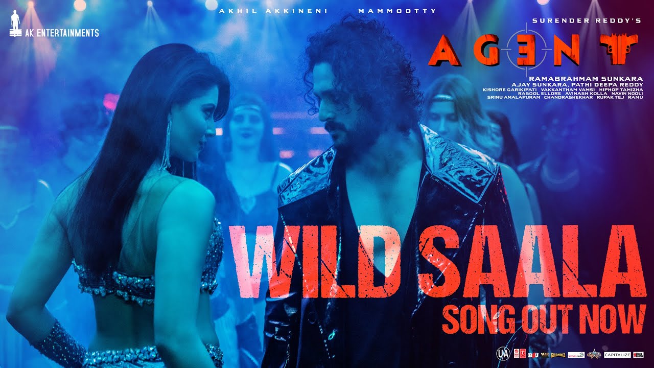 Urvashi Rautela sizzles in the Wild Saala video song from Akhil Akkineni's Agent!