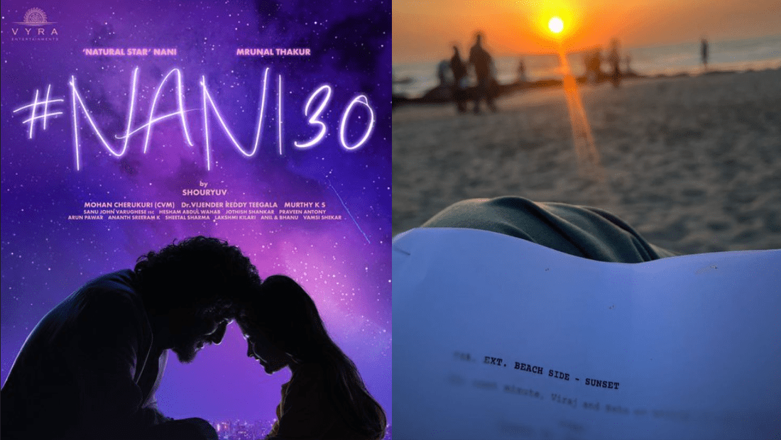 Nani's 30th film underway in Goa, set to release in December 2023!