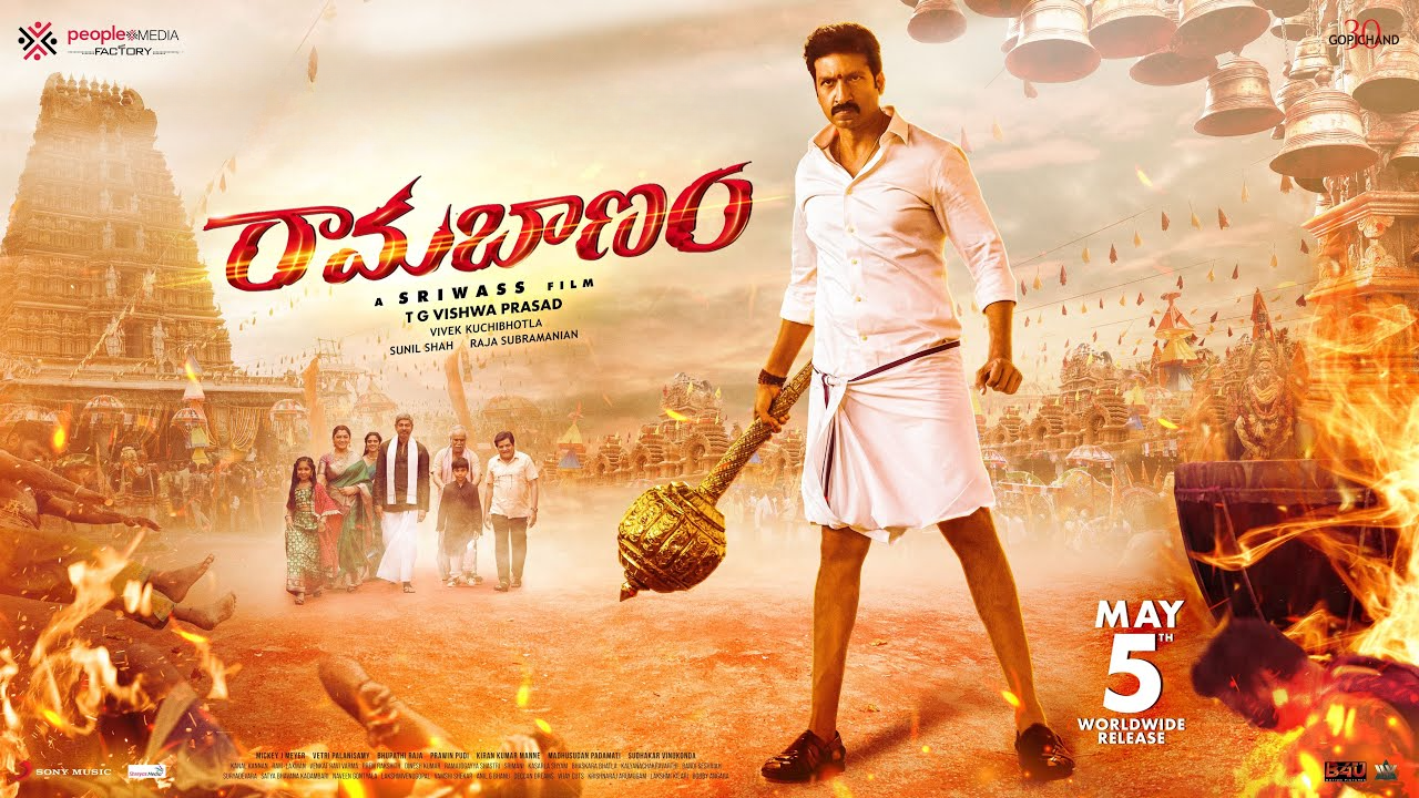 Gopichand's Rama Banam now streaming on Sony LIV after mixed reviews