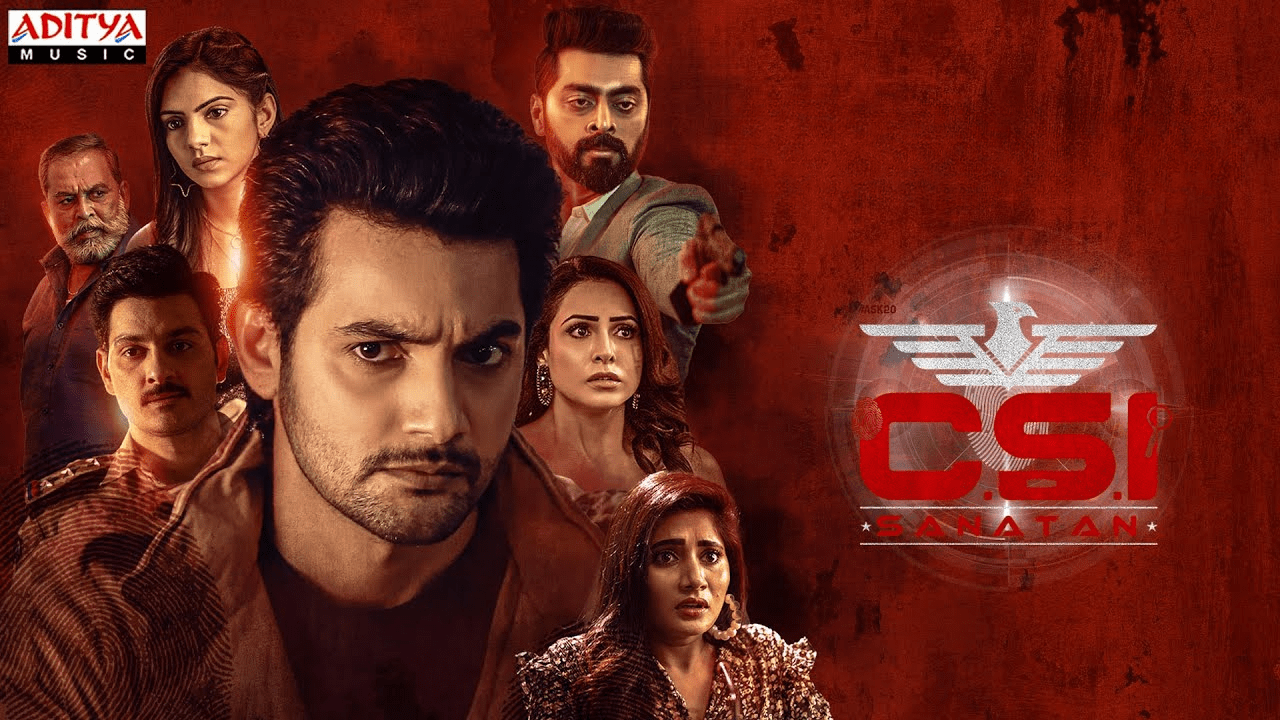 Amazon Prime Video and Aha now airing Aadi Sai Kumar's "CSI Sanatan"