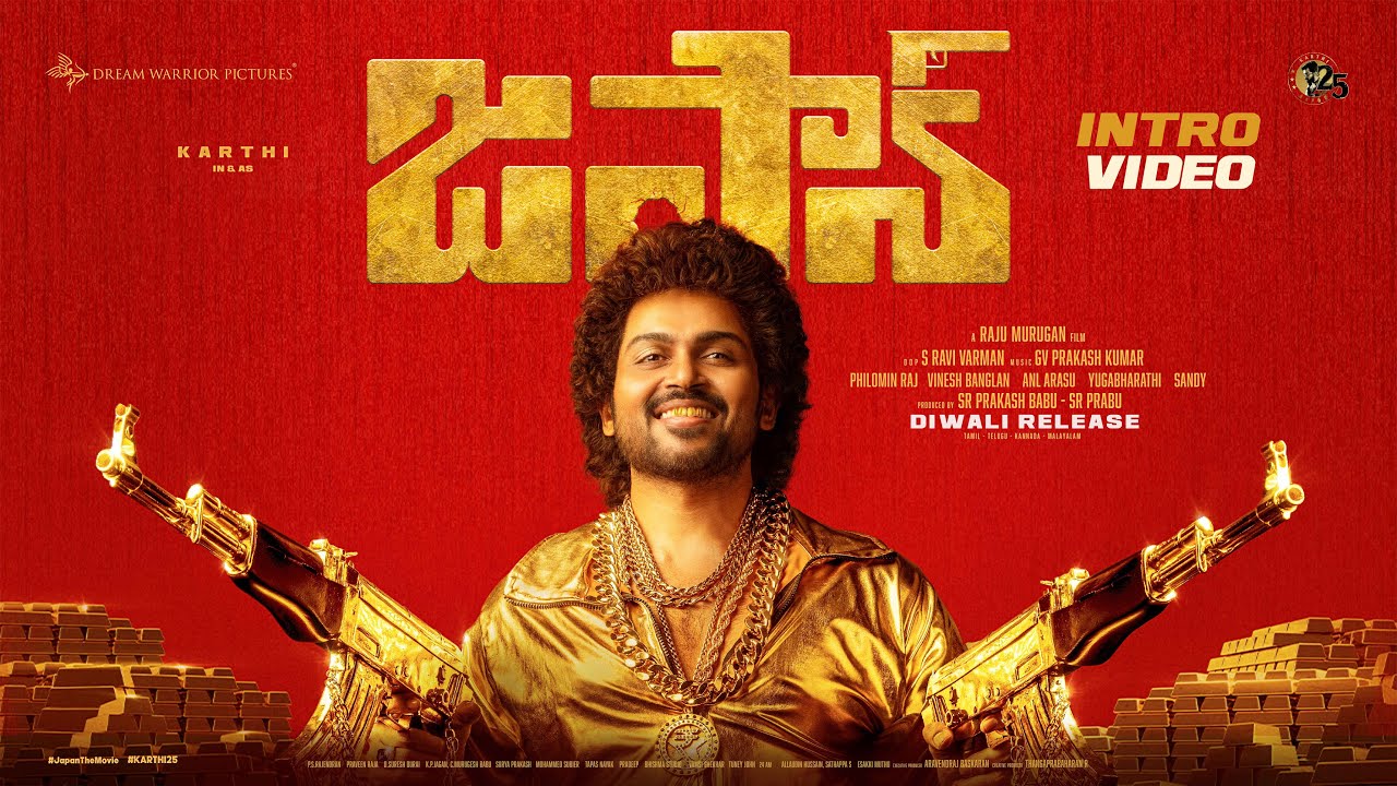 Karthi's Highly Anticipated Film "Japan" to Hit Theatres This Diwali!
