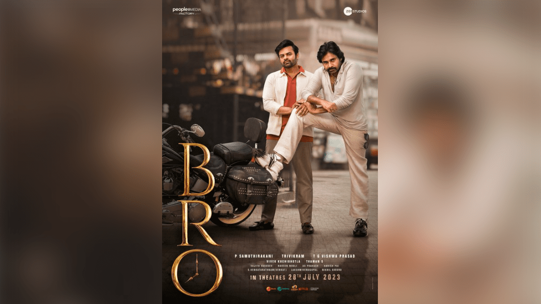 New poster for Pawan Kalyan's 'BRO' revealed
