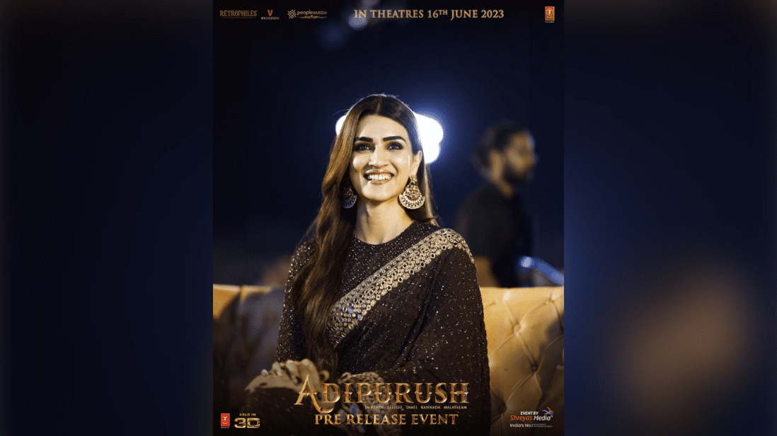 Adipurush: Kriti Sanon Grateful for the Love and Support at Pre-Release Event