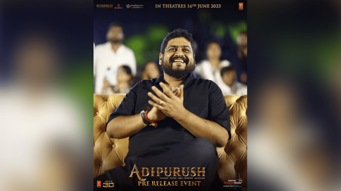 Adipurush: Director Om Raut Grateful for Overwhelming Support at Pre-Release Event