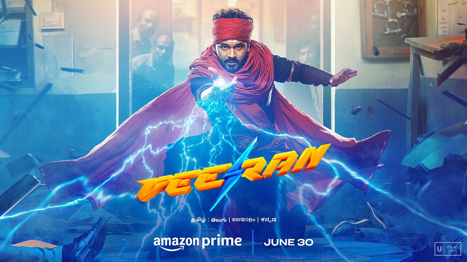 'Veeran' Starring Hip Hop Tamizha to Premiere on Prime Video