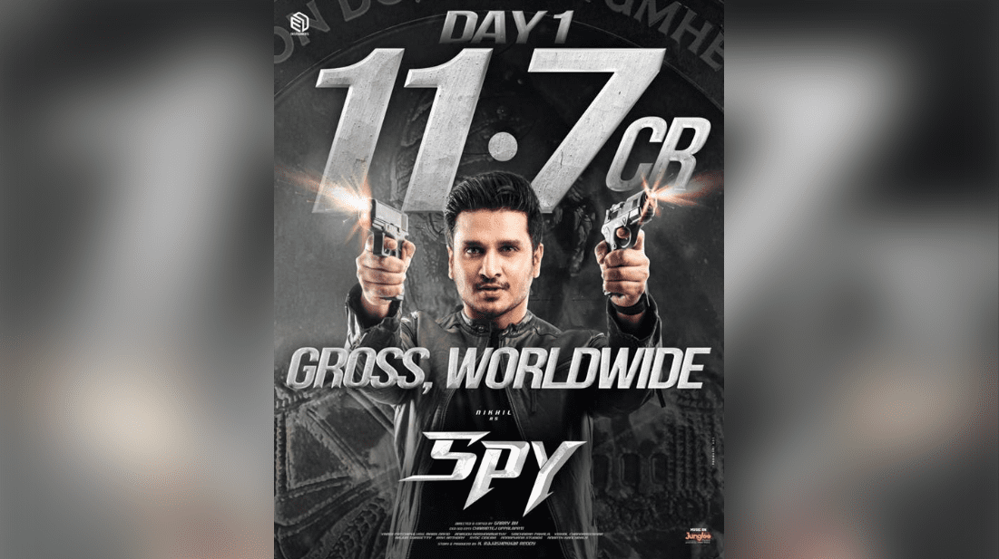 Nikhil's SPY: A Thrilling Blockbuster Sets New Box Office Records!