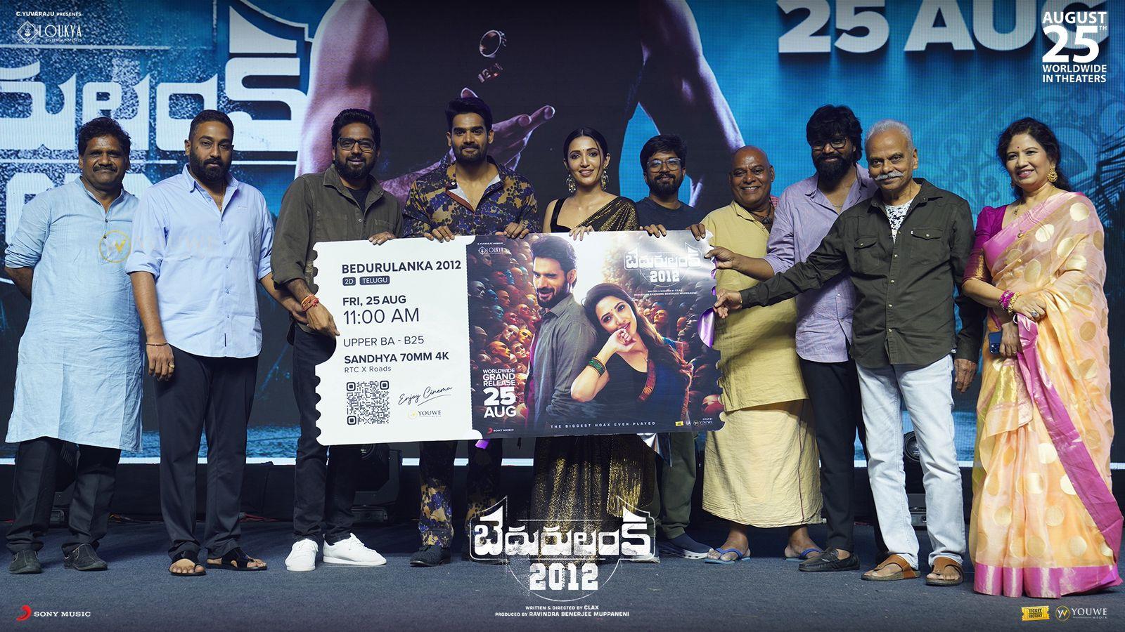 Kartikeya and Neha Sshetty Shine at 'Bedurulanka 2012' Pre-Release Event