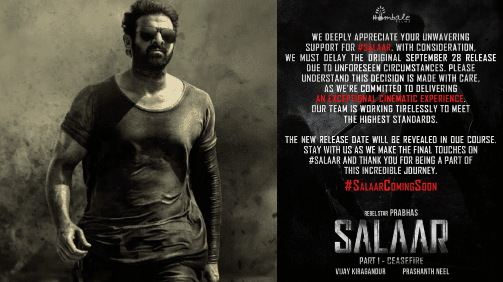 Salaar: Prabhas Starrer Faces Indefinite Postponement