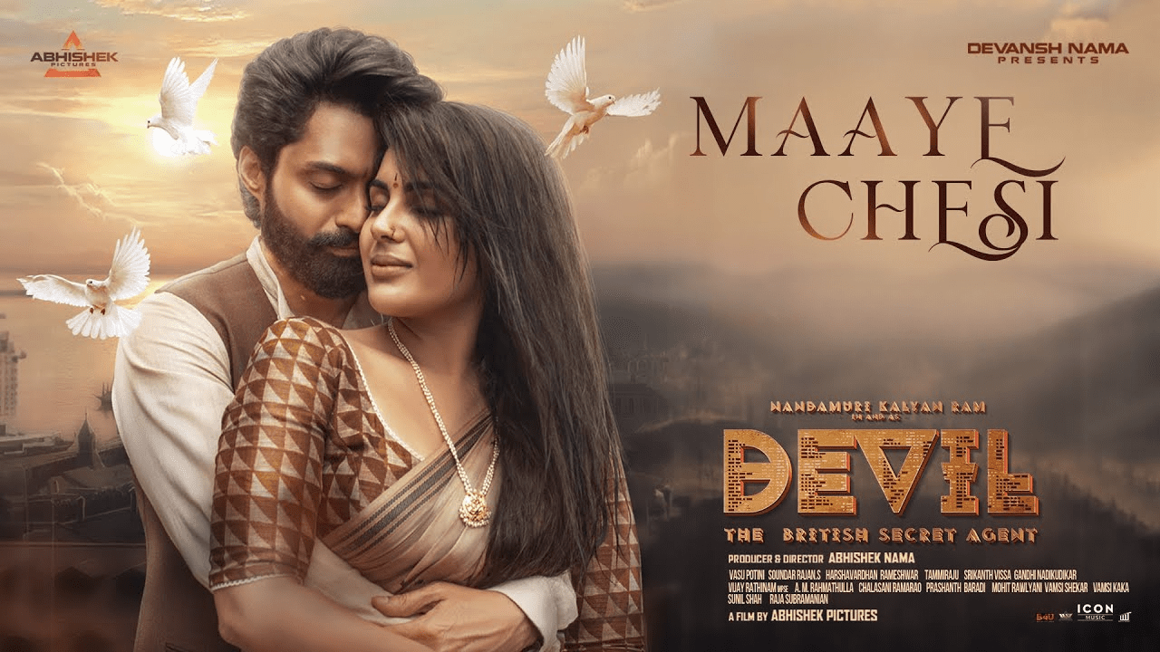 Excitement Builds as Nandamuri Kalyanram's 'Devil' Unveils First Single 'Maaye Chesi'