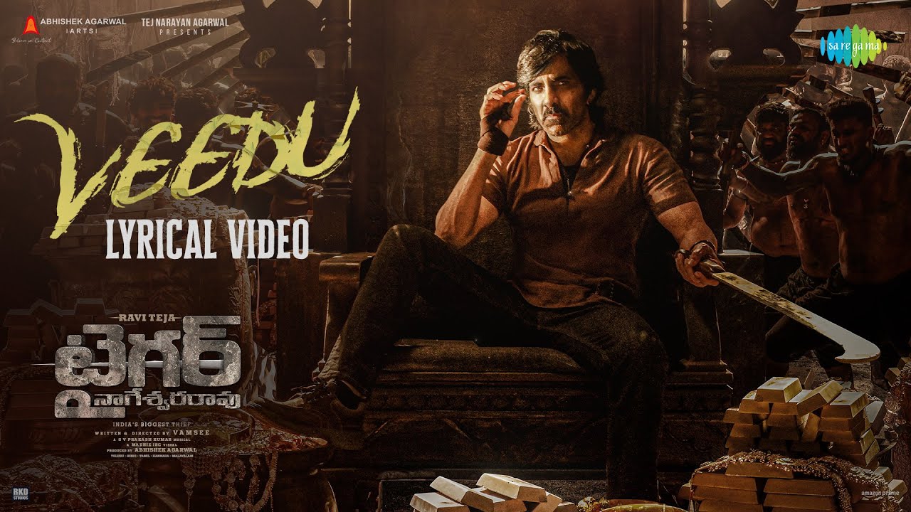 'Tiger Nageswara Rao' team Unveils Powerful Second Single 'Veedu'