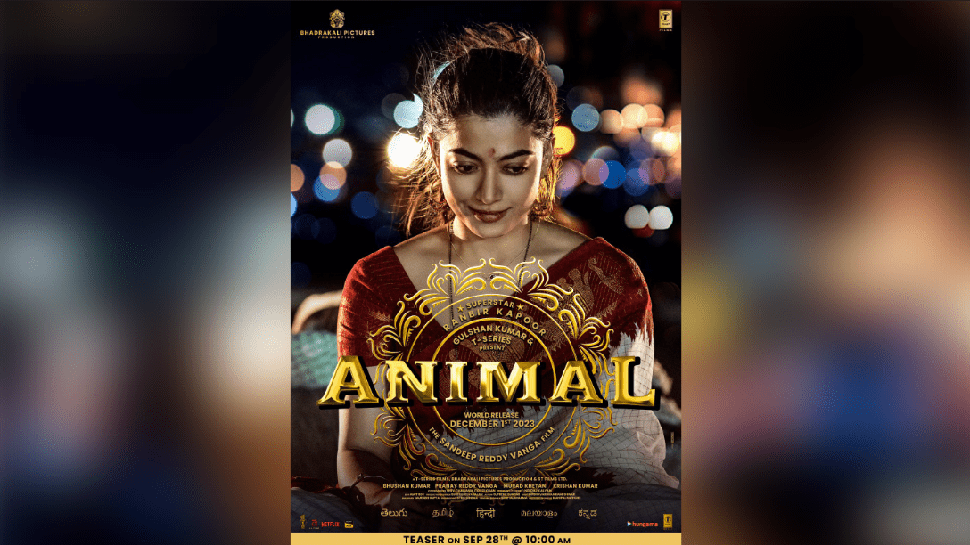 Rashmika Mandanna's Captivating First Look in Ranbir Kapoor's 'Animal' Unveiled!