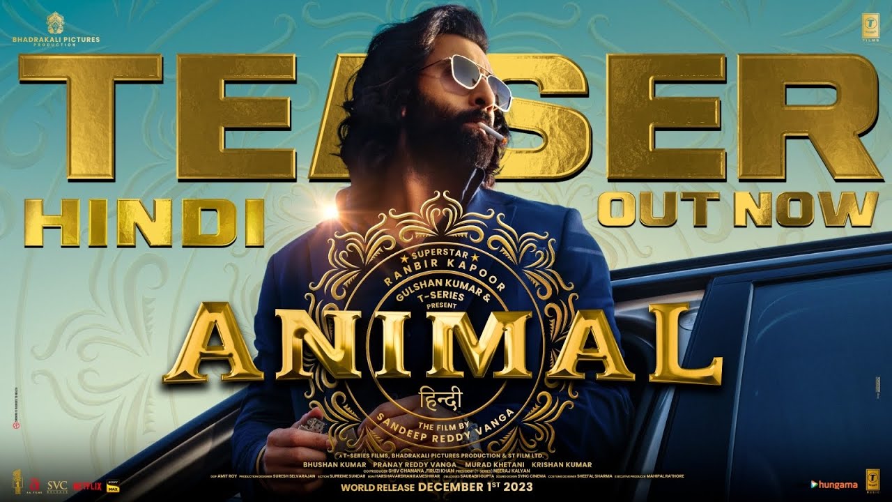 Ranbir Kapoor Stuns in 'Animal' Teaser: A Glimpse into a Gritty Gangster Drama