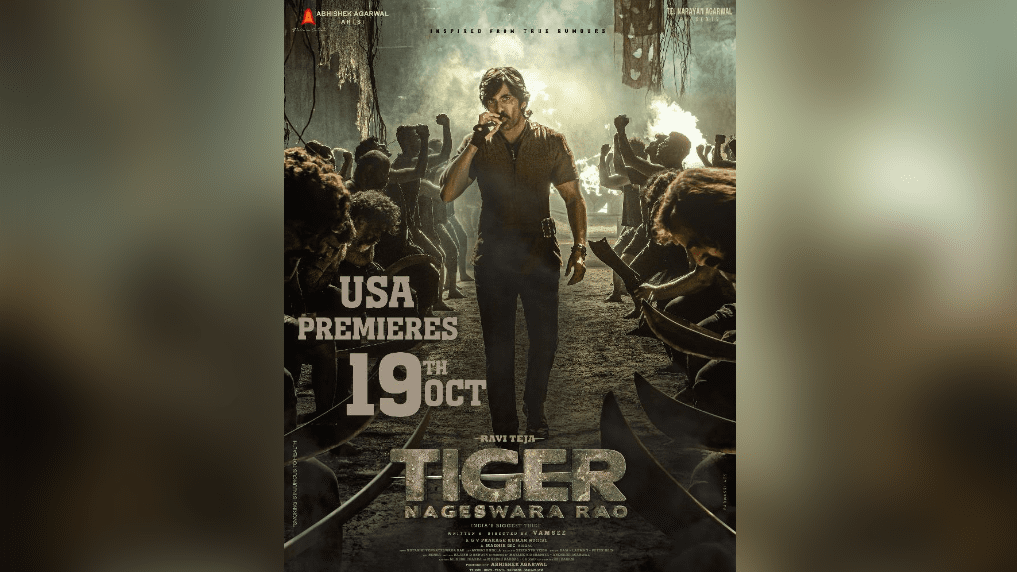 Ravi Teja's 'Tiger Nageswara Rao' Gears Up for Overseas Premieres!
