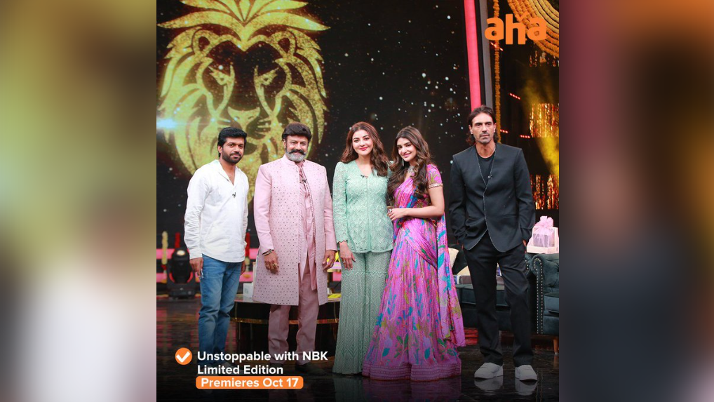 Balakrishna's 'Unstoppable' Returns with a Special Episode Featuring 'Bhagavanth Kesari' Team