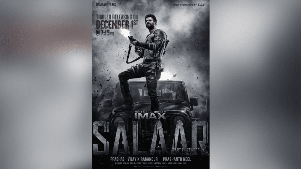 Countdown to Cinematic Brilliance: 'Salaar: Part 1-Ceasefire' release date revealed