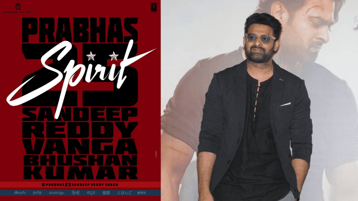Spirit: Prabhas and Sandeep Reddy Vanga's Film Reveal Release plans