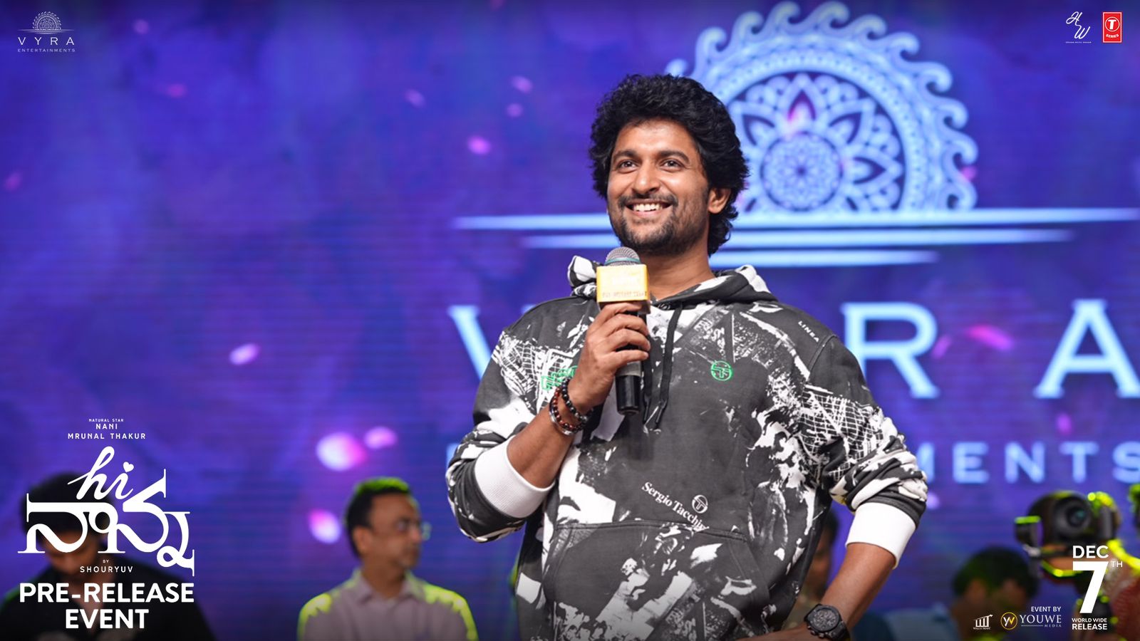 Nani's Heartfelt speech at 'Hi Nanna' Pre-Release Event