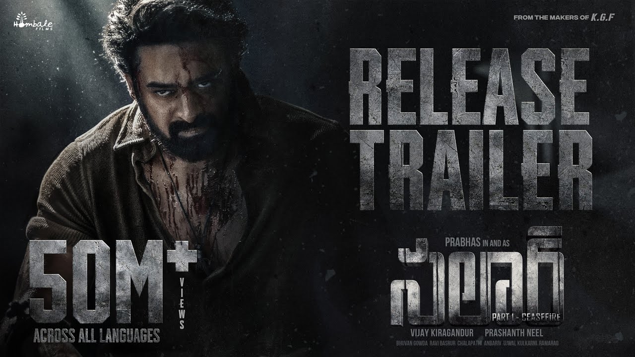 Salaar's Release Trailer Injects Vital Momentum Into the Film's Anticipation