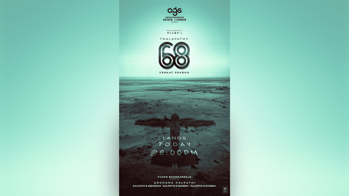 Thalapathy68 Unveiling: Announcement Poster Sparks Anticipation