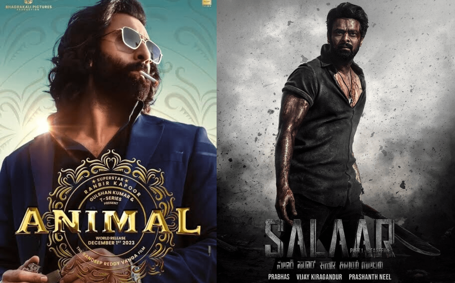 OTT : Animal and Salaar are dominating the Netflix global charts!