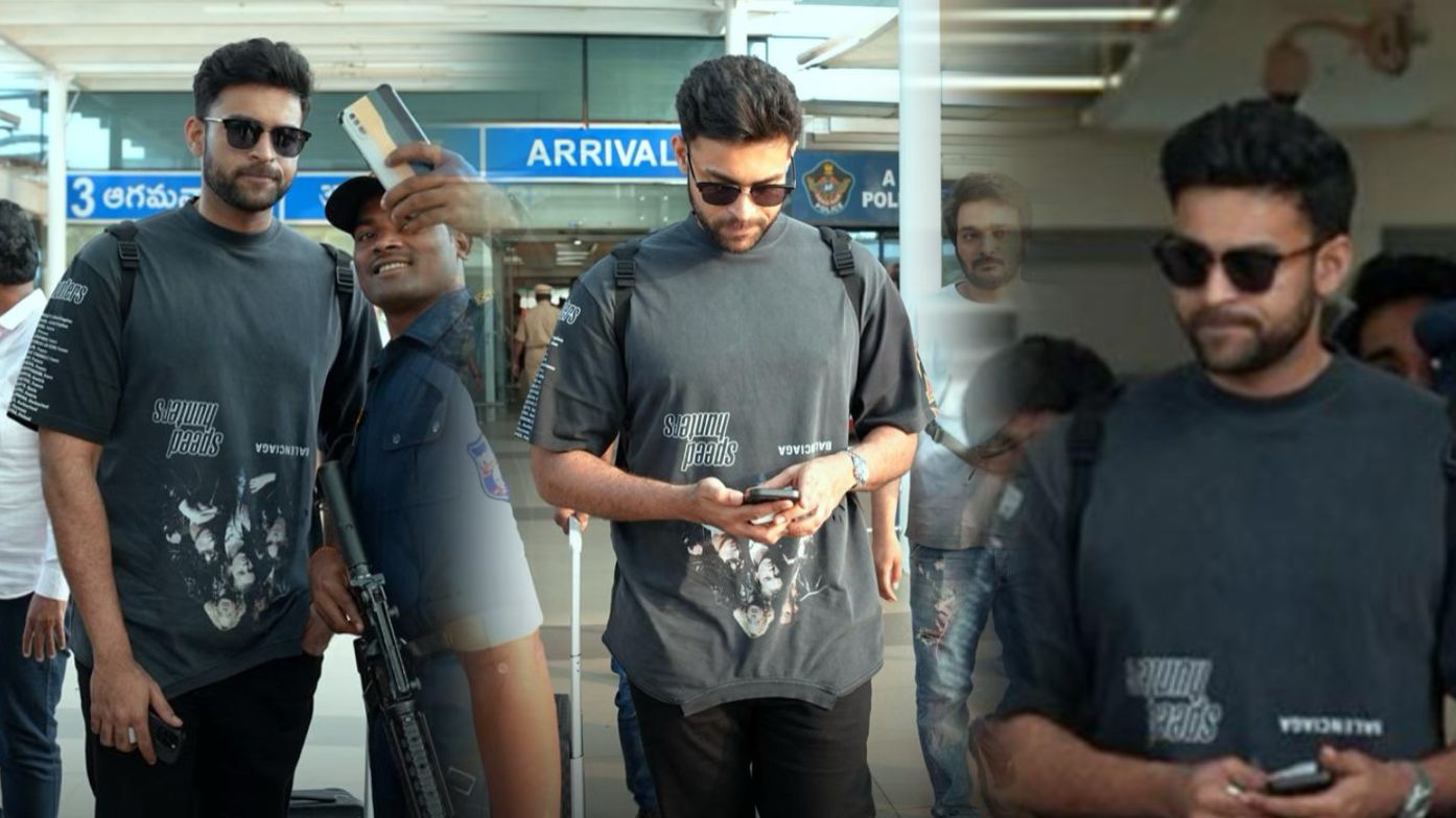 Varun Tej is on his way to Vijayawada to promote Operation Valentine!