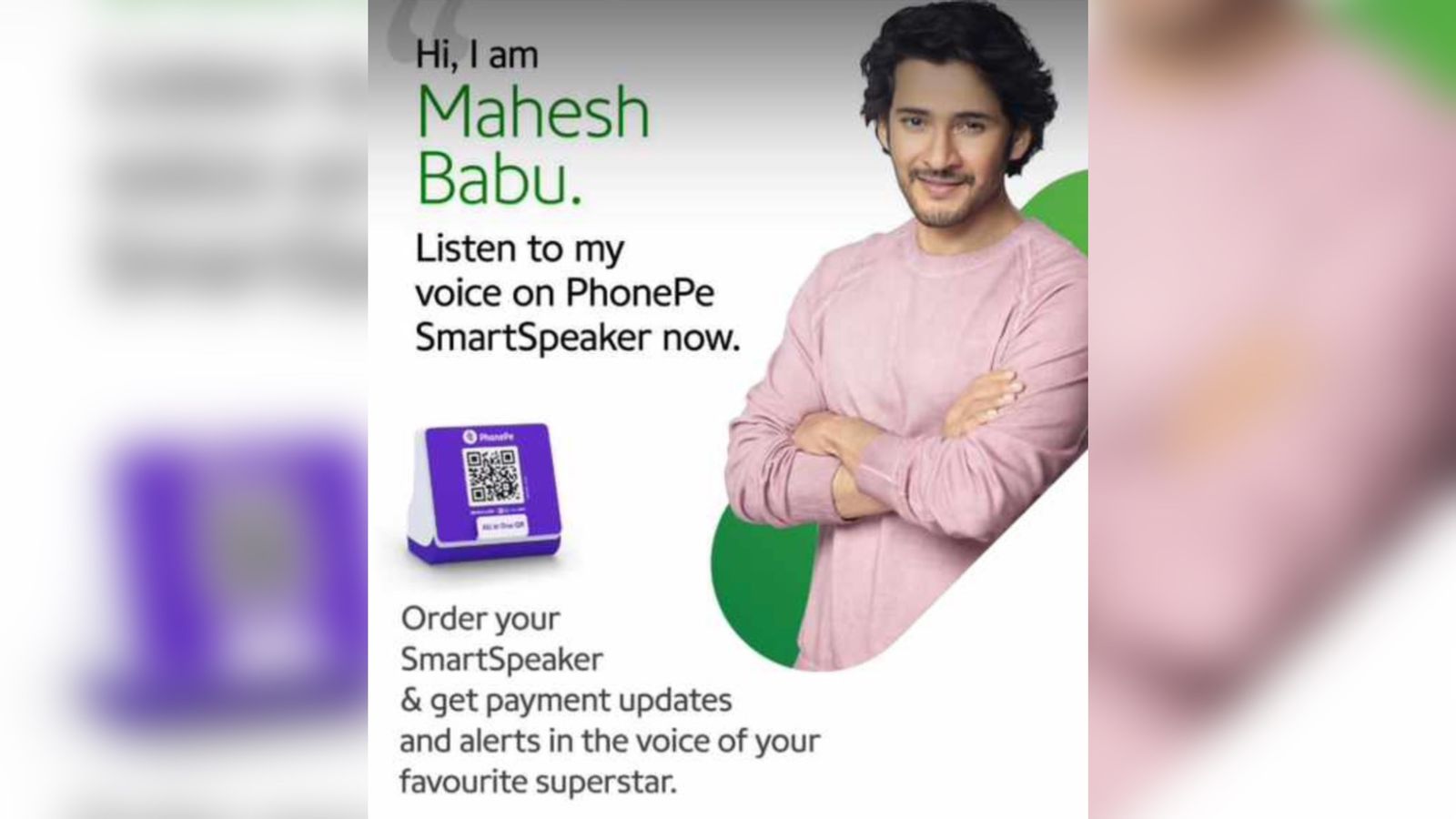 Just Like Amitabh Bachchan For PhonePe In 2023, Mahesh Babu Is Now The First South Indian Actor To Voice The Platform.