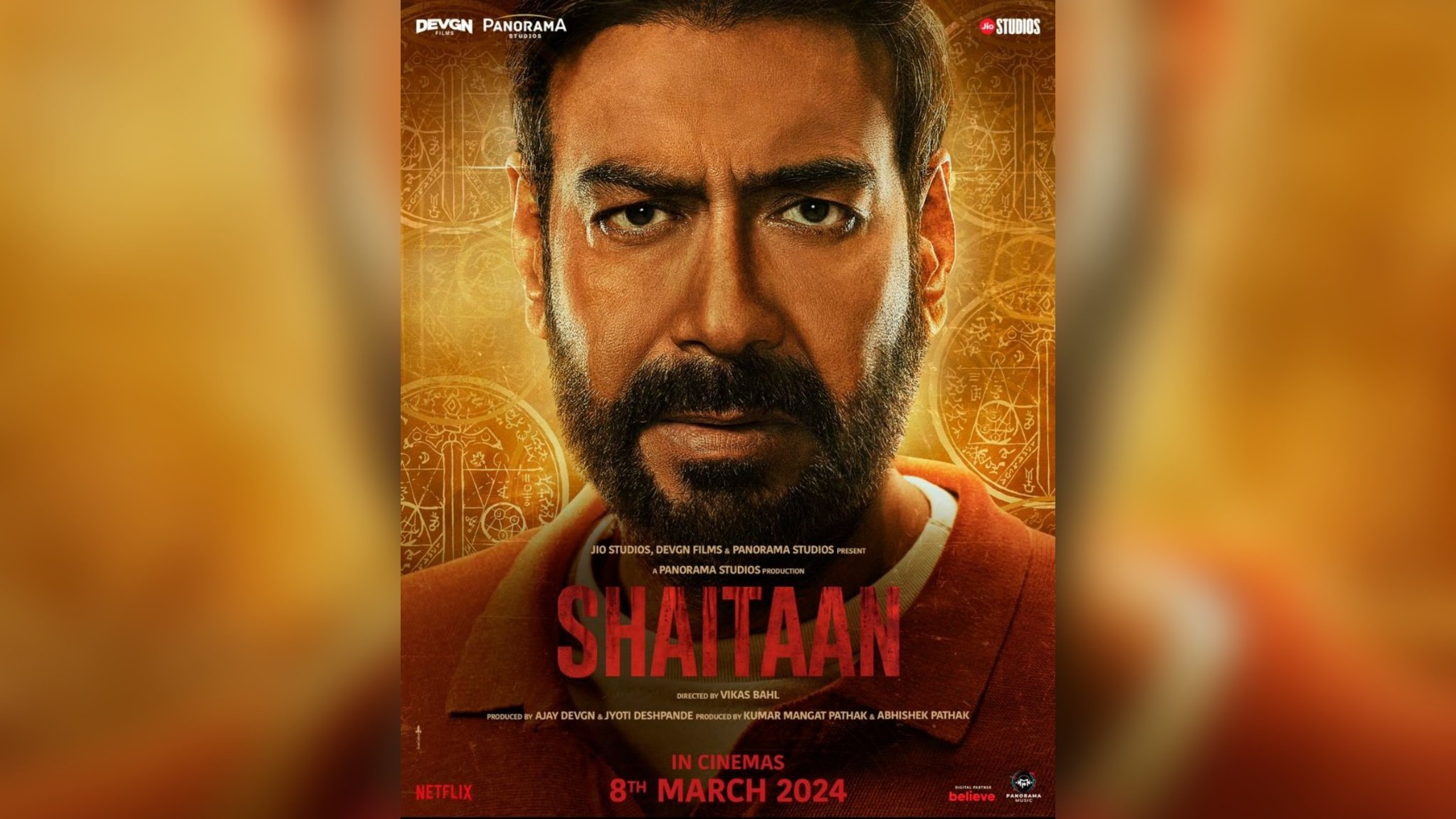 OTT platform has been secured for Ajay Devgn's upcoming film, Shaitaan.