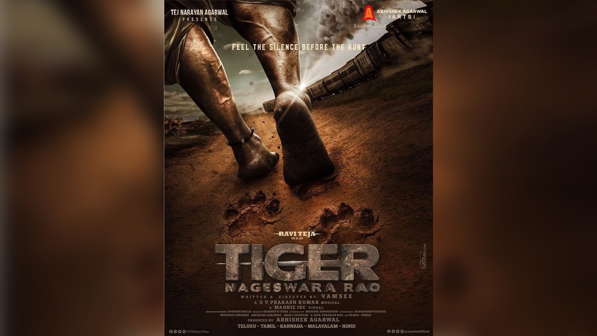 Hindi edition of Tiger Nageswara Rao is gaining significant traction on YouTube!