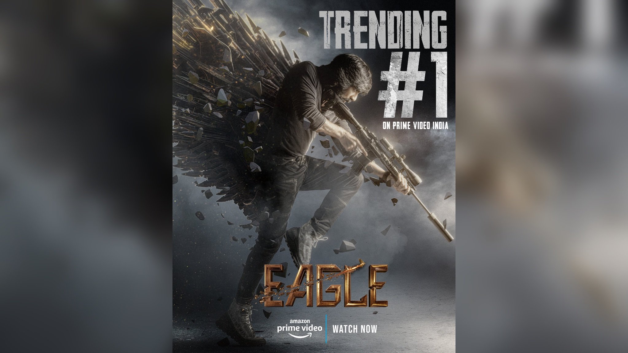 Ravi Teja's Eagle is now trending on Prime Video
