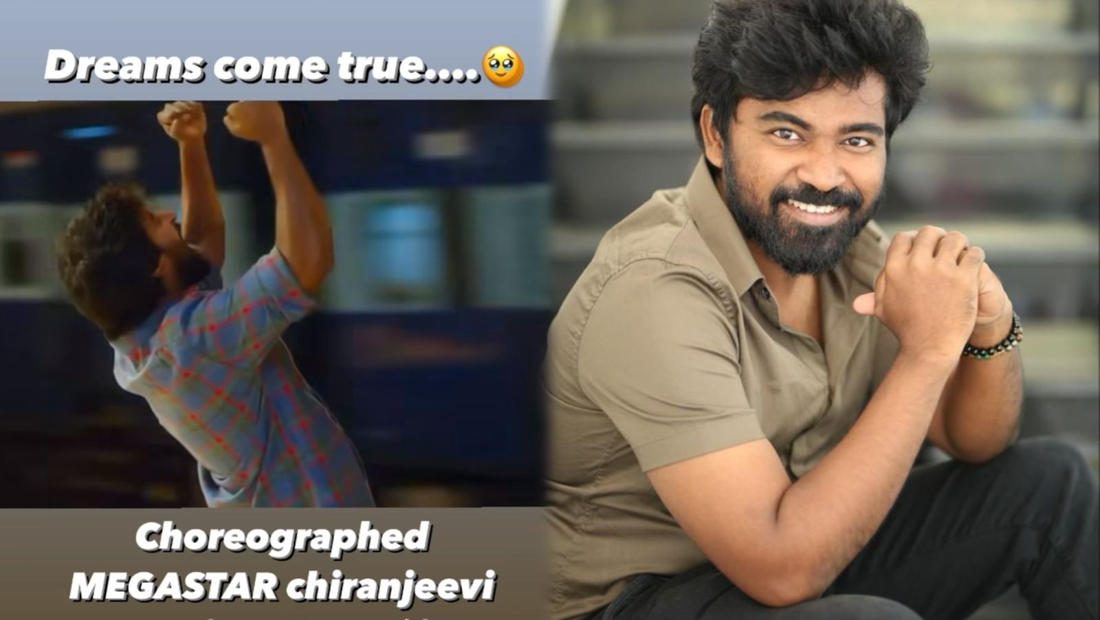 The director of Naa Saami Ranga has joined Chiranjeevi’s Vishwambhara project. Can't wait to see what they bring to the table!