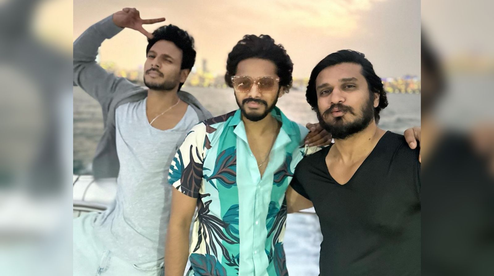 Hanu-Man's Tejja Sajja Hanging Out with Sundeep Kishan and Nikhil in Dubai!