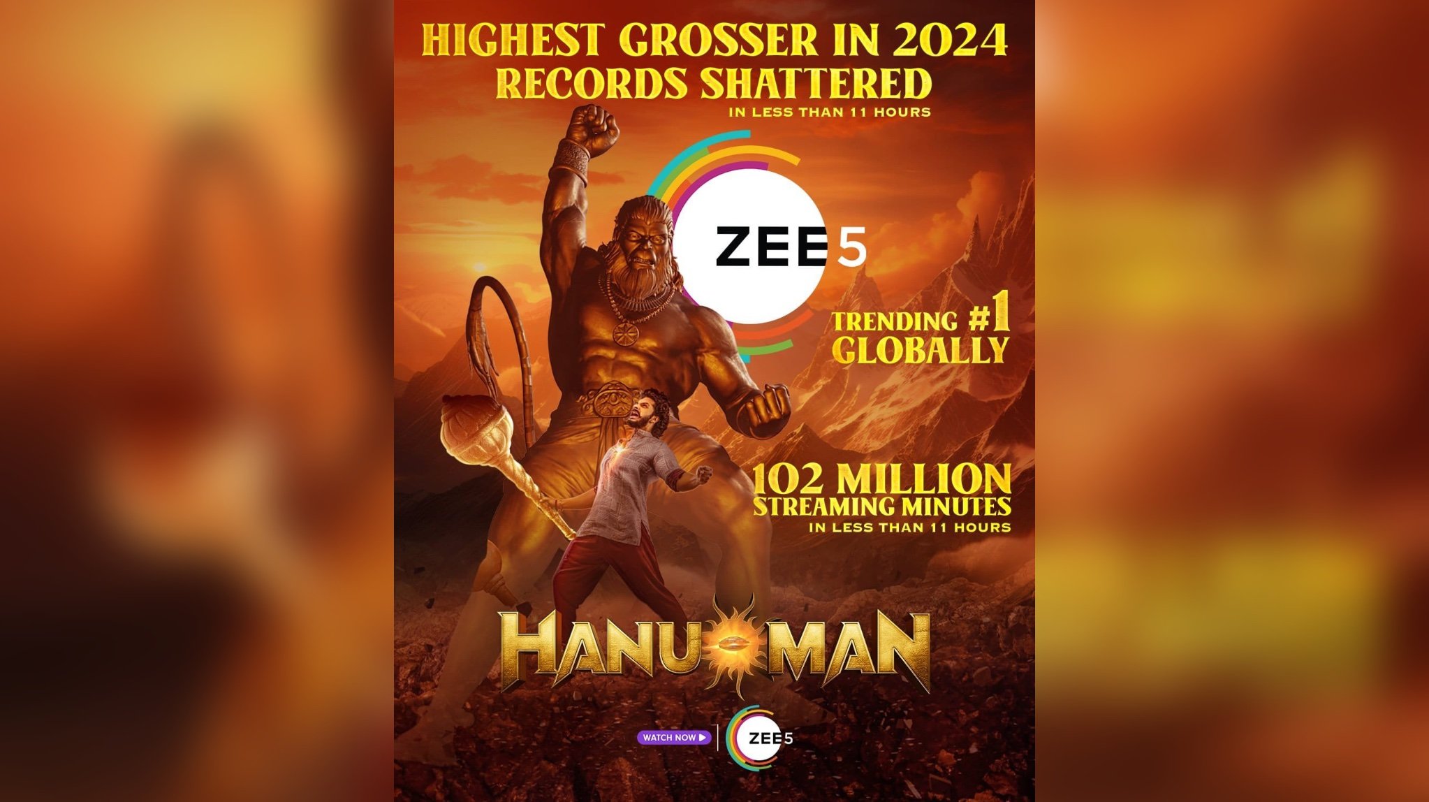 OTT viewers can now catch Hanu-Man thanks to Prasanth Varma's accurate prediction.