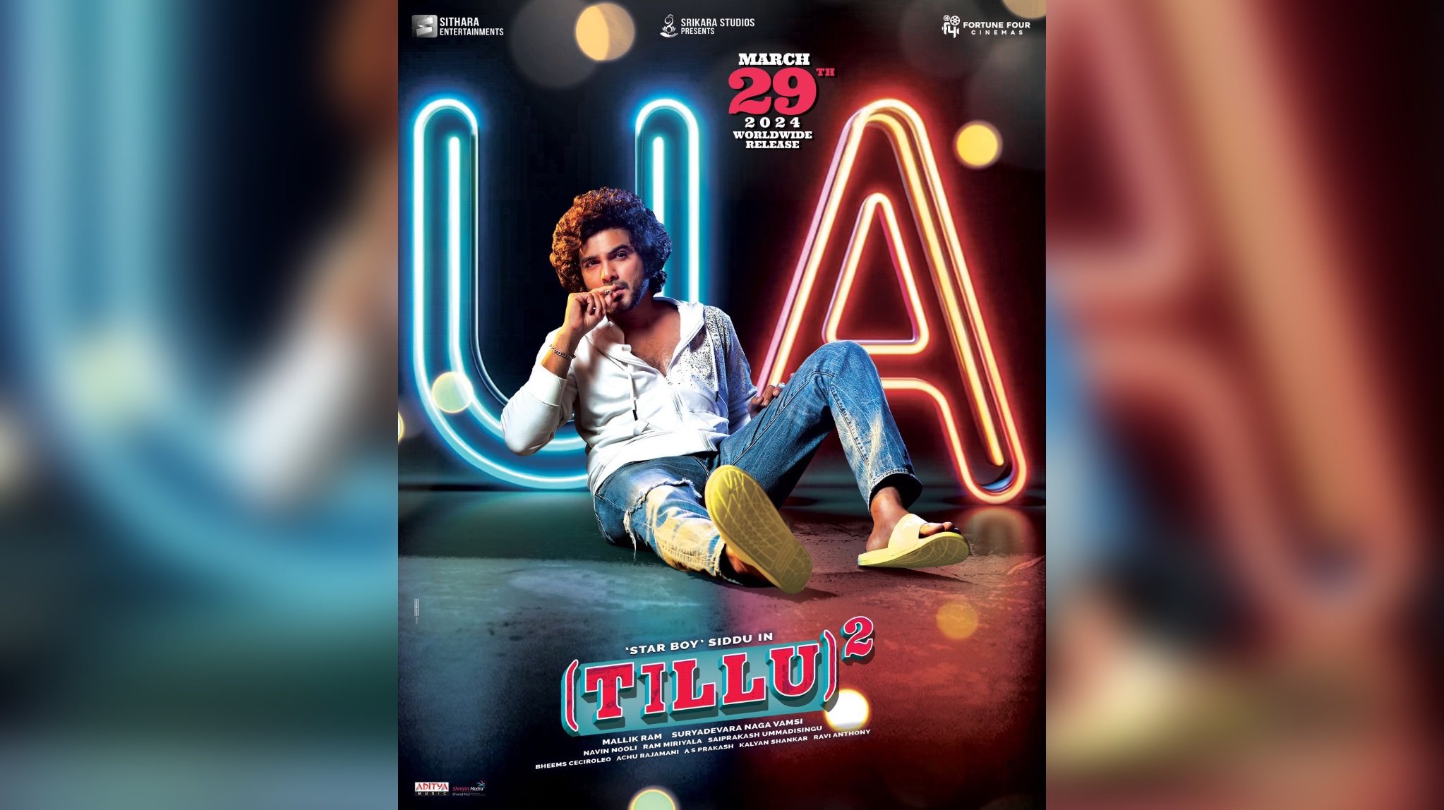 Siddhu's Tillu Square receives a U/A certificate!