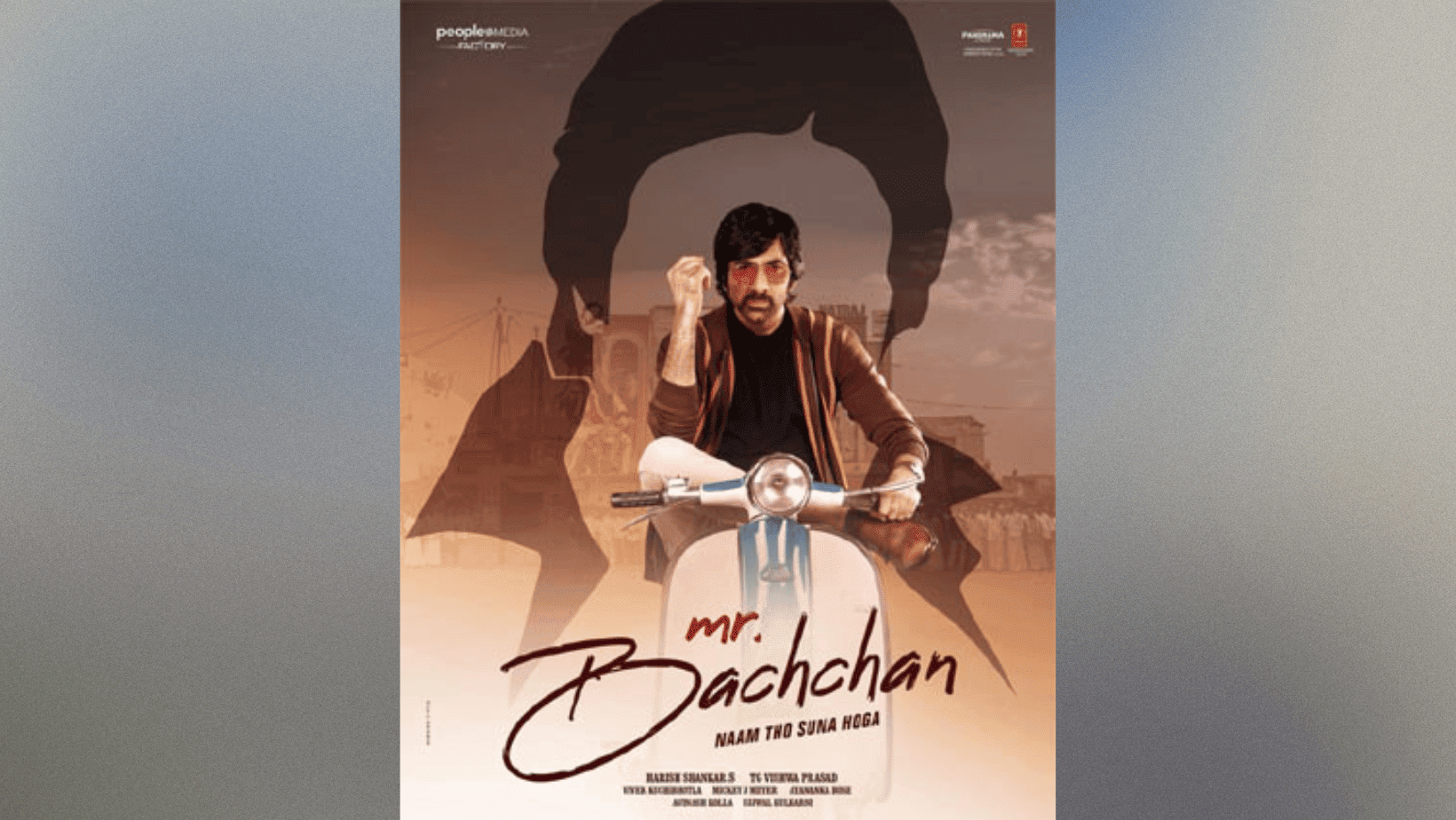 Ravi Teja gearing up for action in Mr Bachchan movie! ?✨