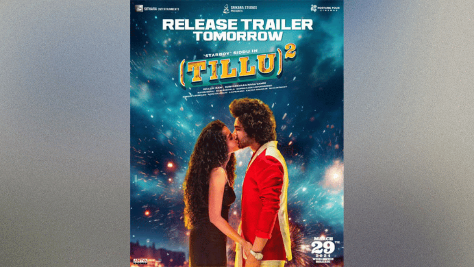 Release trailer for Tillu Square will be unveiled Tomorrow