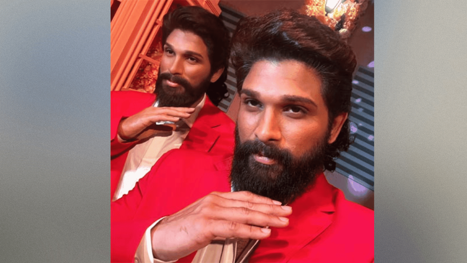 "Allu Arjun's 'Thaggedhe Le' moment at Madam Tussauds Dubai takes the internet by storm!"