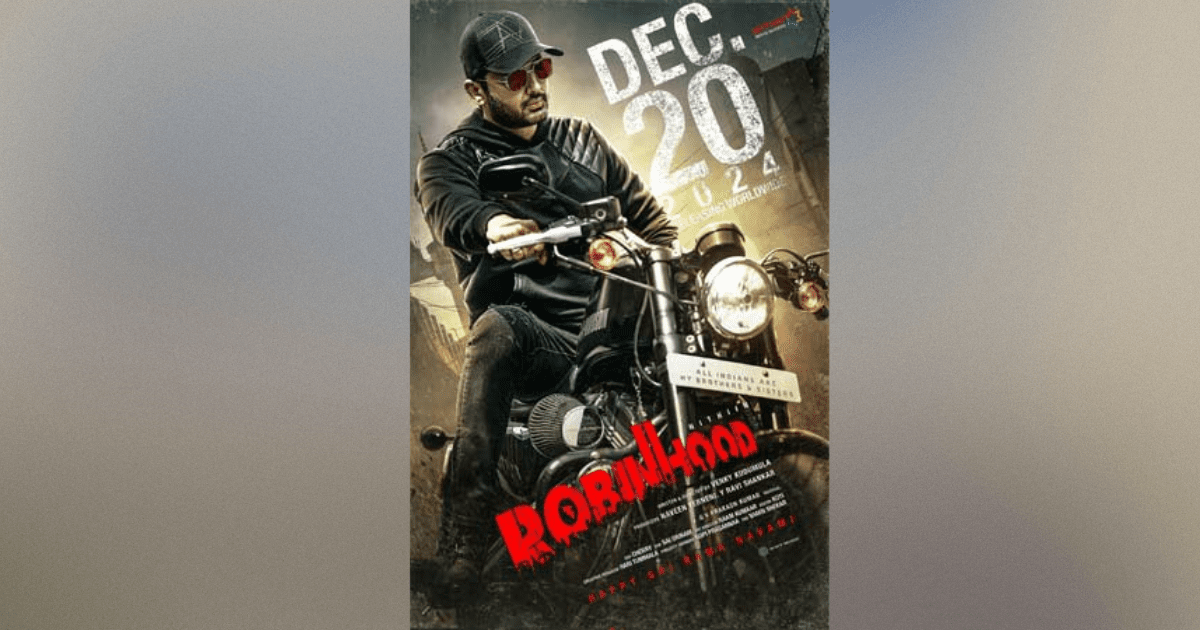 Nithiin’s Robinhood has officially set its release date!