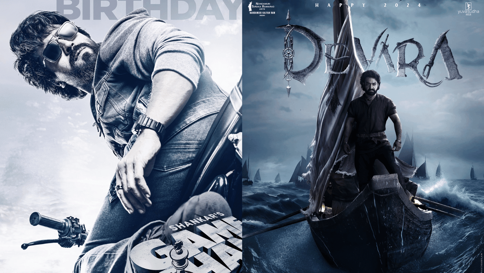 The North Indian theatrical rights for Ram Charan's film Game Changer has fetched a higher price compared to NTR's Devara.