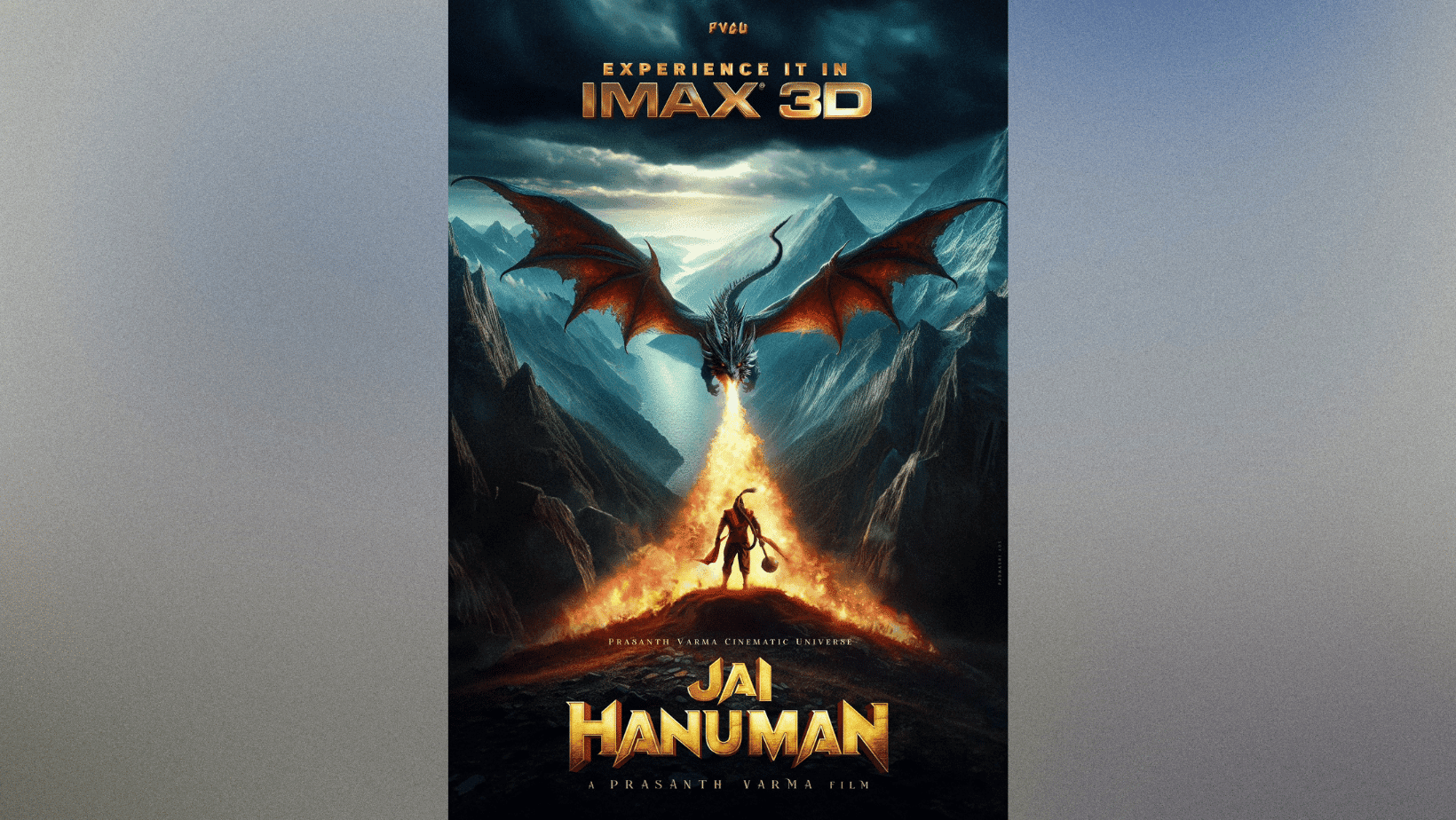 Jai Hanuman Has Just Released A New Poster And It's Going To Be Shown In IMAX 3D.
