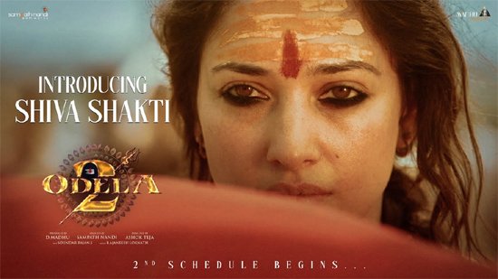 Tamannaah has just started filming for the second schedule of Odela 2.