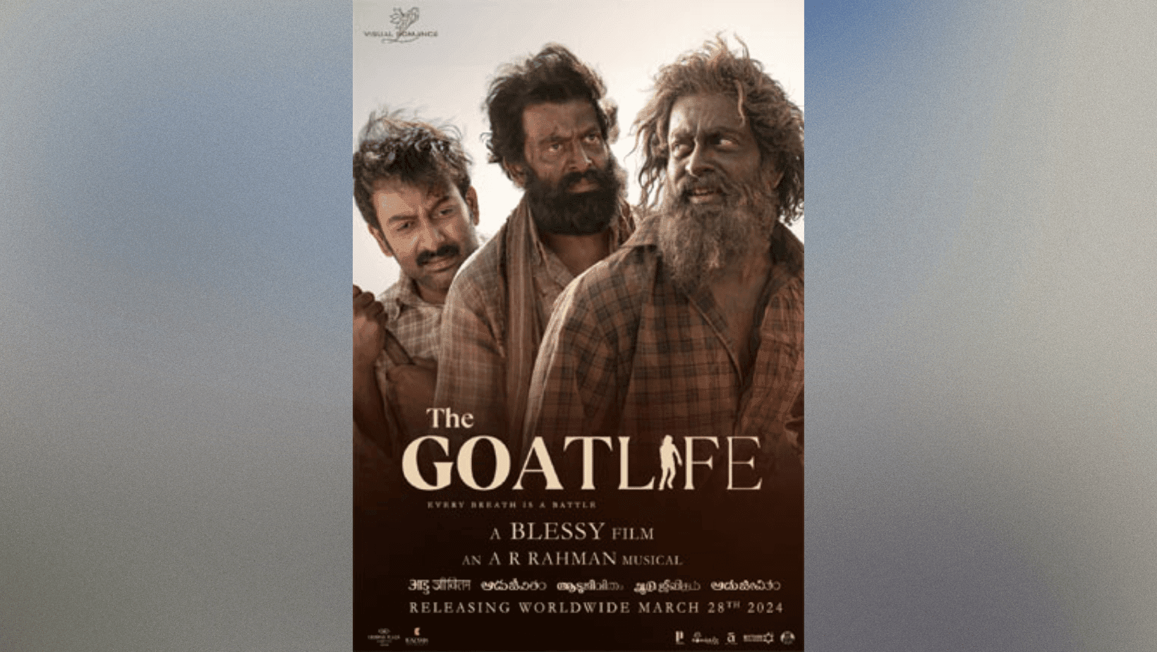 "The Goat Life" is now the third Malayalam film to achieve this impressive feat!