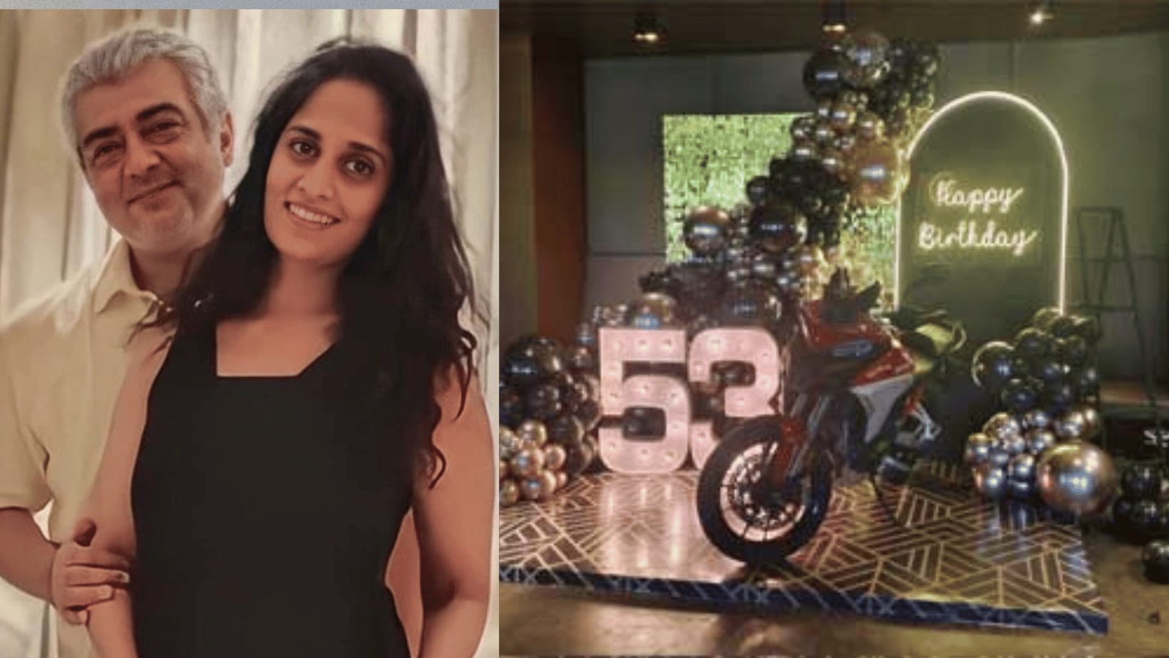 Shalini surprises Ajith with a gorgeous Ducati for his birthday!