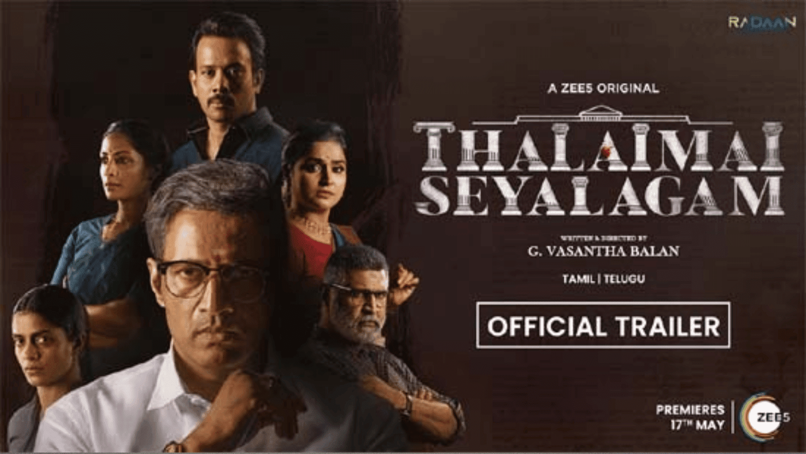 The trailer of Thalaimai Seyalagam in Telugu has been released. Check it out now!