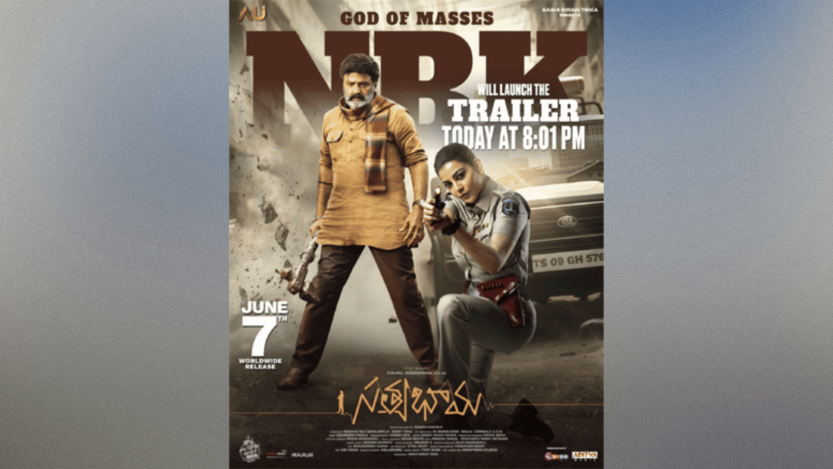 The trailer for Kajal's Satyabhama will be revealed soon!