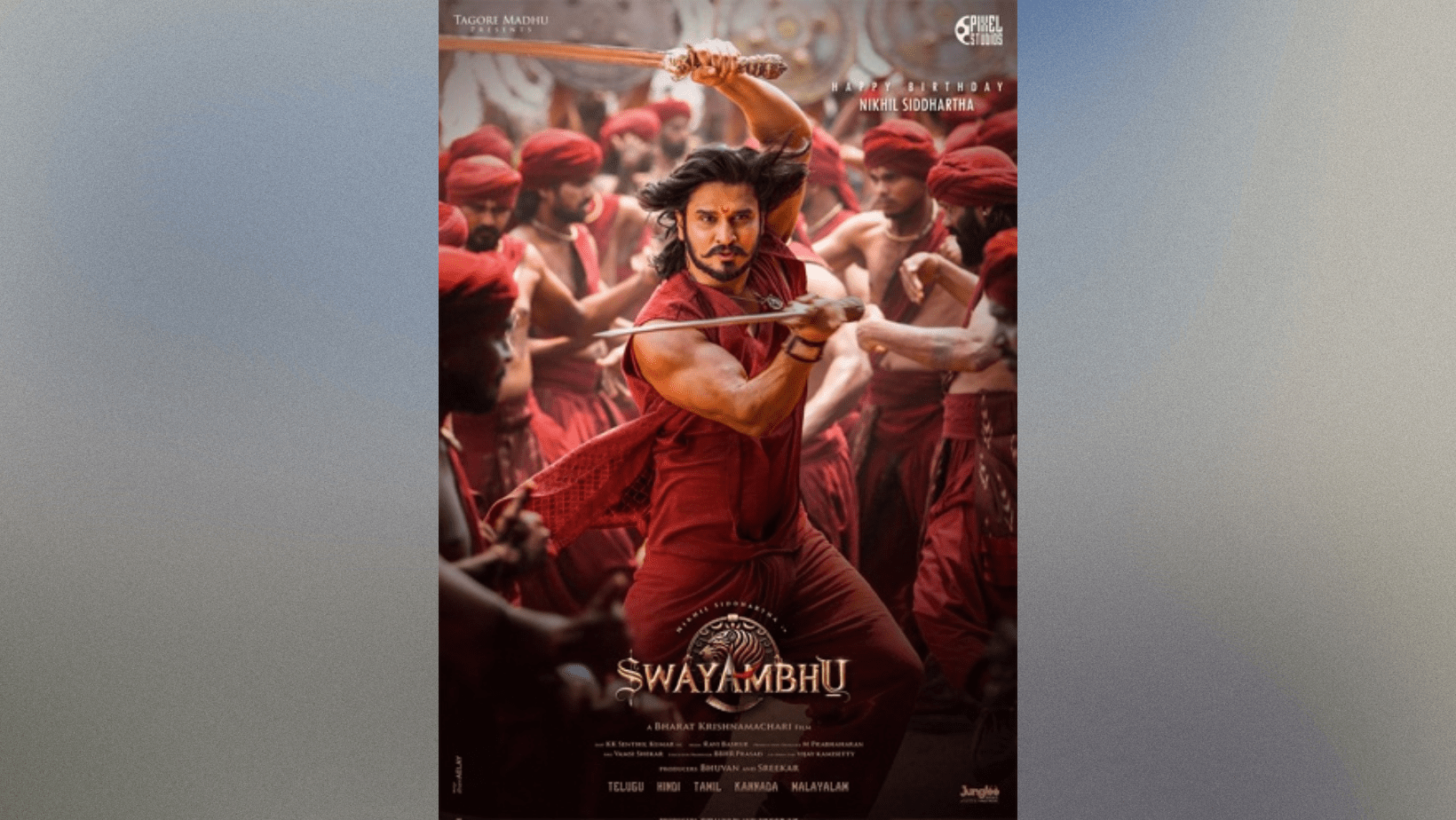 Special birthday poster of Nikhil's Swayambhu is really impressive!