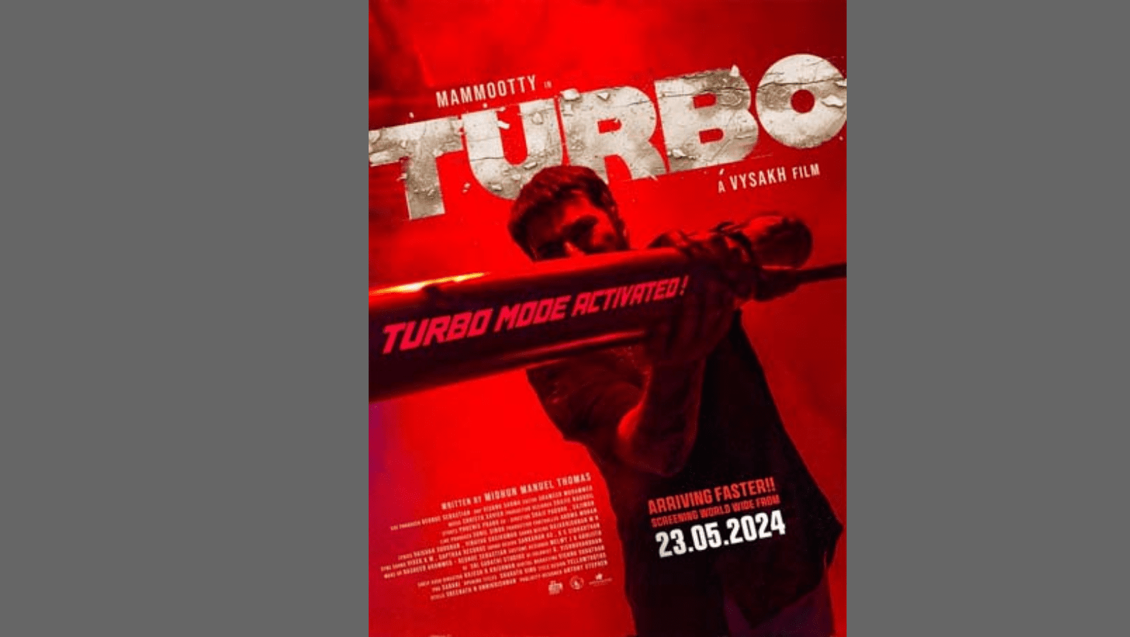 Did you hear the news about Mammootty's latest success, Turbo?